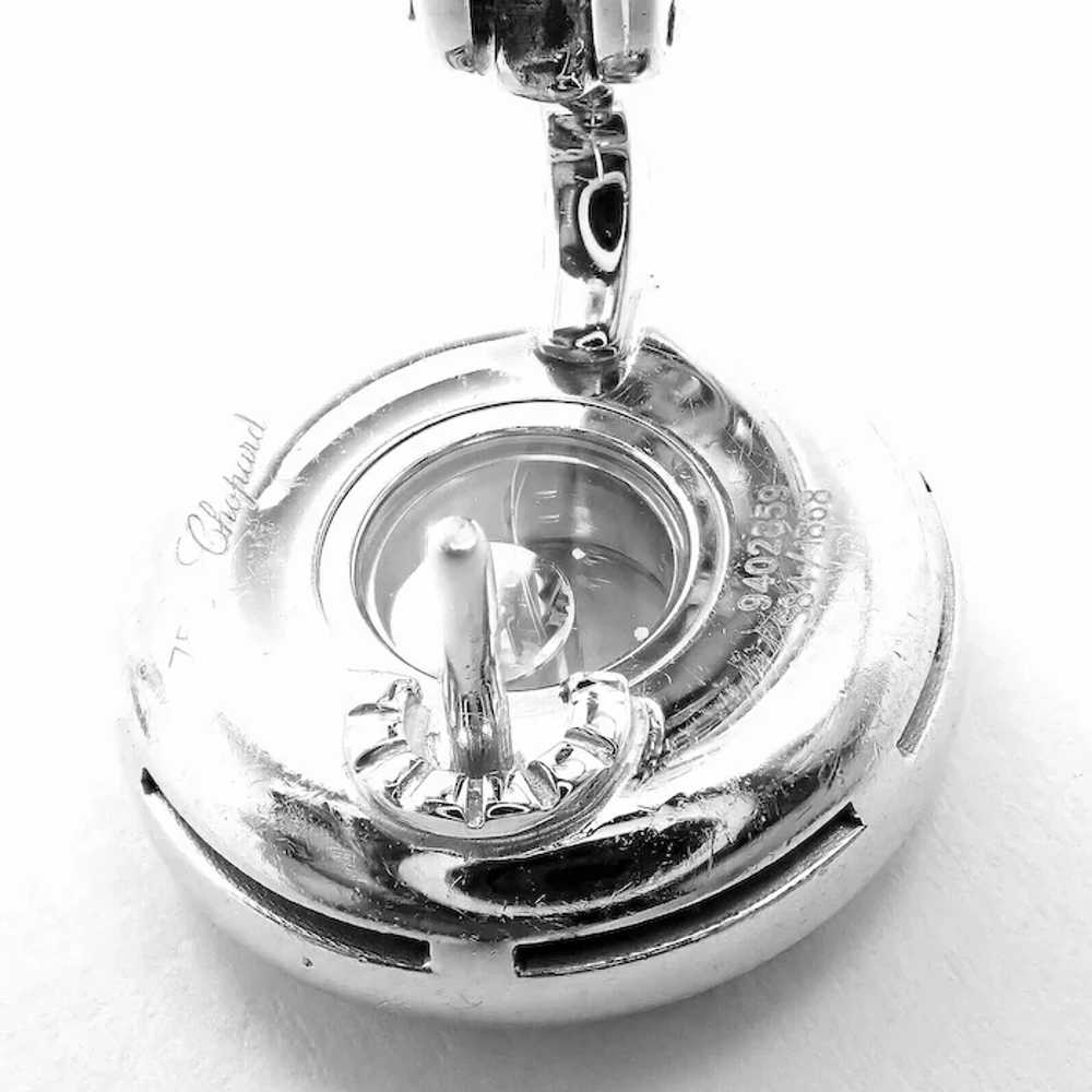 Authentic! Chopard 18k White Gold 1.50ct Happy Di… - image 4