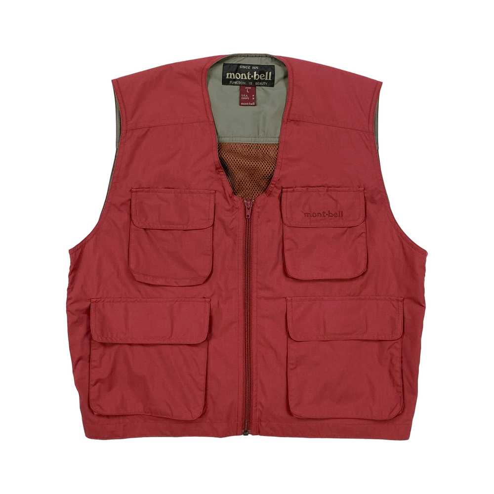 Mont-Bell 90s Ripstop Cargo Vest (Red) - image 1