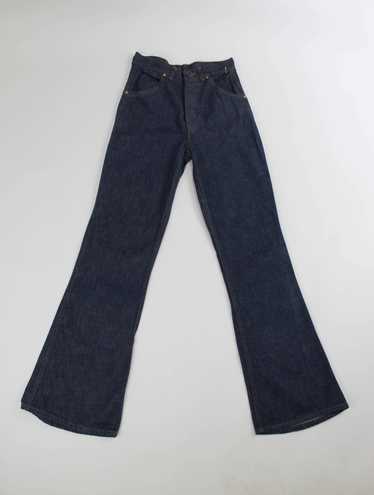 70s LEMON FRONG BELL BOTTOMS - SIZE 24 & 25 - image 1