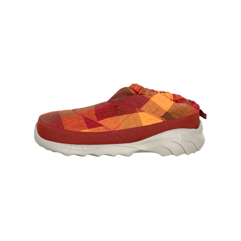 The North Face Nuptse Linen Plaid Clogs (Red) - image 5