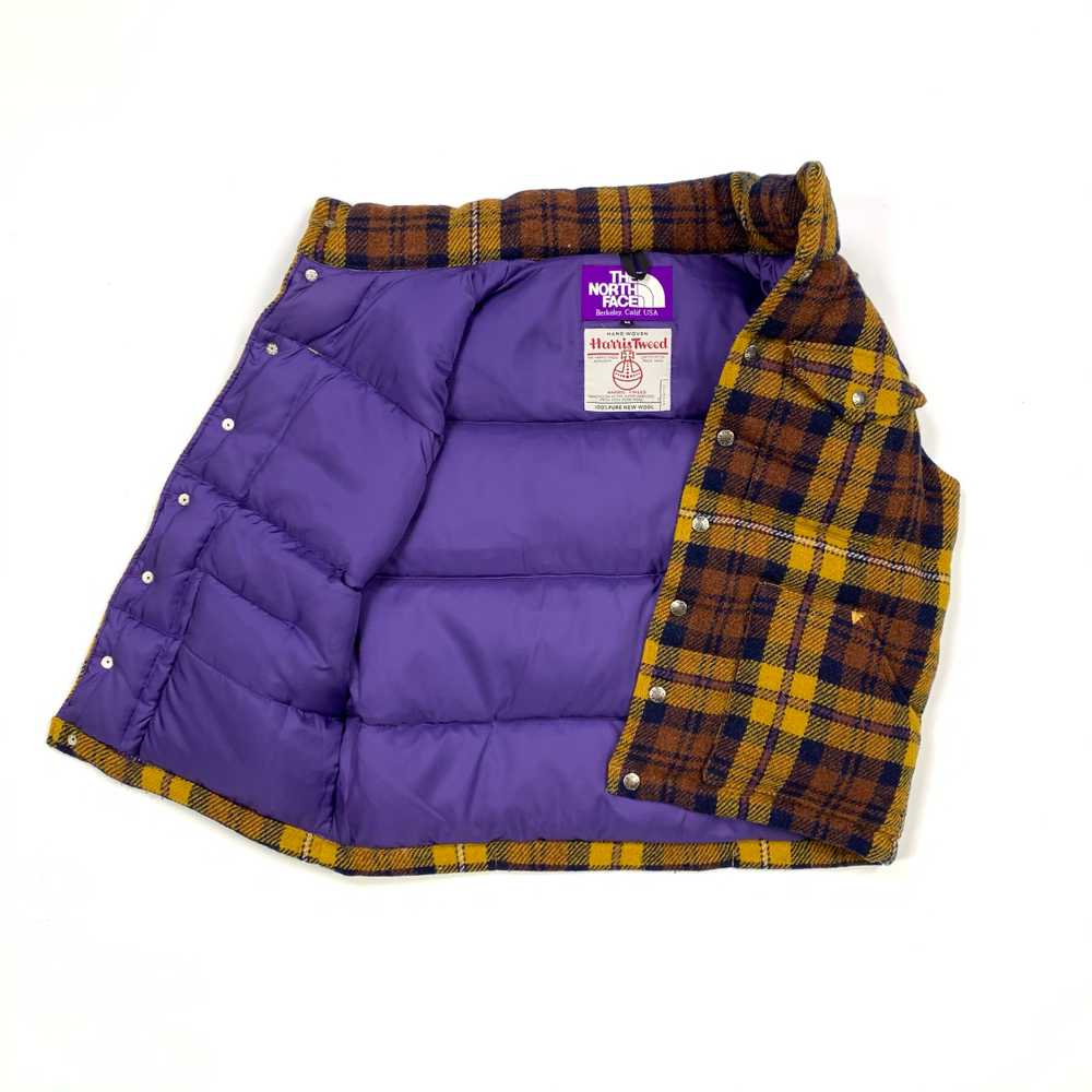 The North Face Purple Label Harris Tweed Plaid Do… - image 2