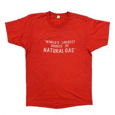 Vintage 80s "Natural Gas" T-Shirt - image 1