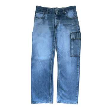 Helmut Lang Blue One Sided Cargo Pocket Denim 1998 - image 1