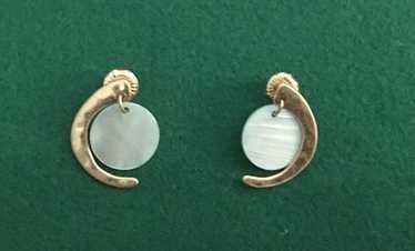 ピアス Robert Lee Morris Silver Crescent Clip Hoop Earrings IMG_2885-scaled.jpeg