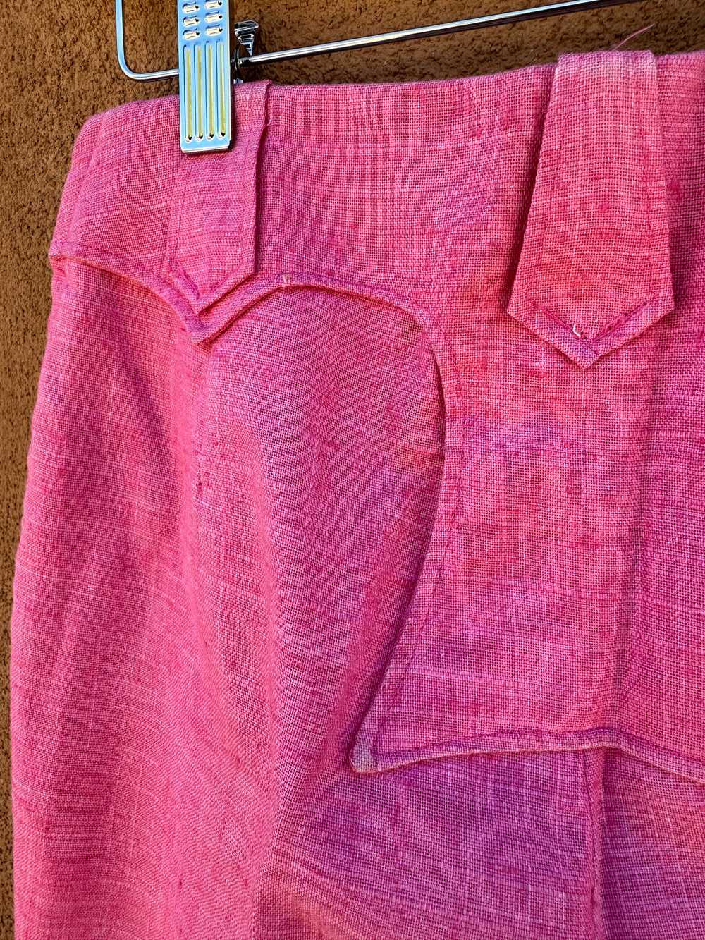 H Bar C California Ranchwear Pink Pants - image 2