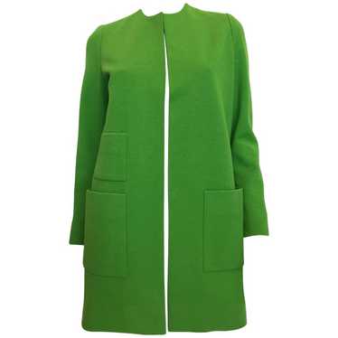 Norell Vintage 1960'S Kelly Green Coat - image 1