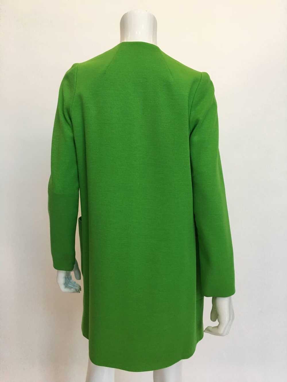 Norell Vintage 1960'S Kelly Green Coat - image 5