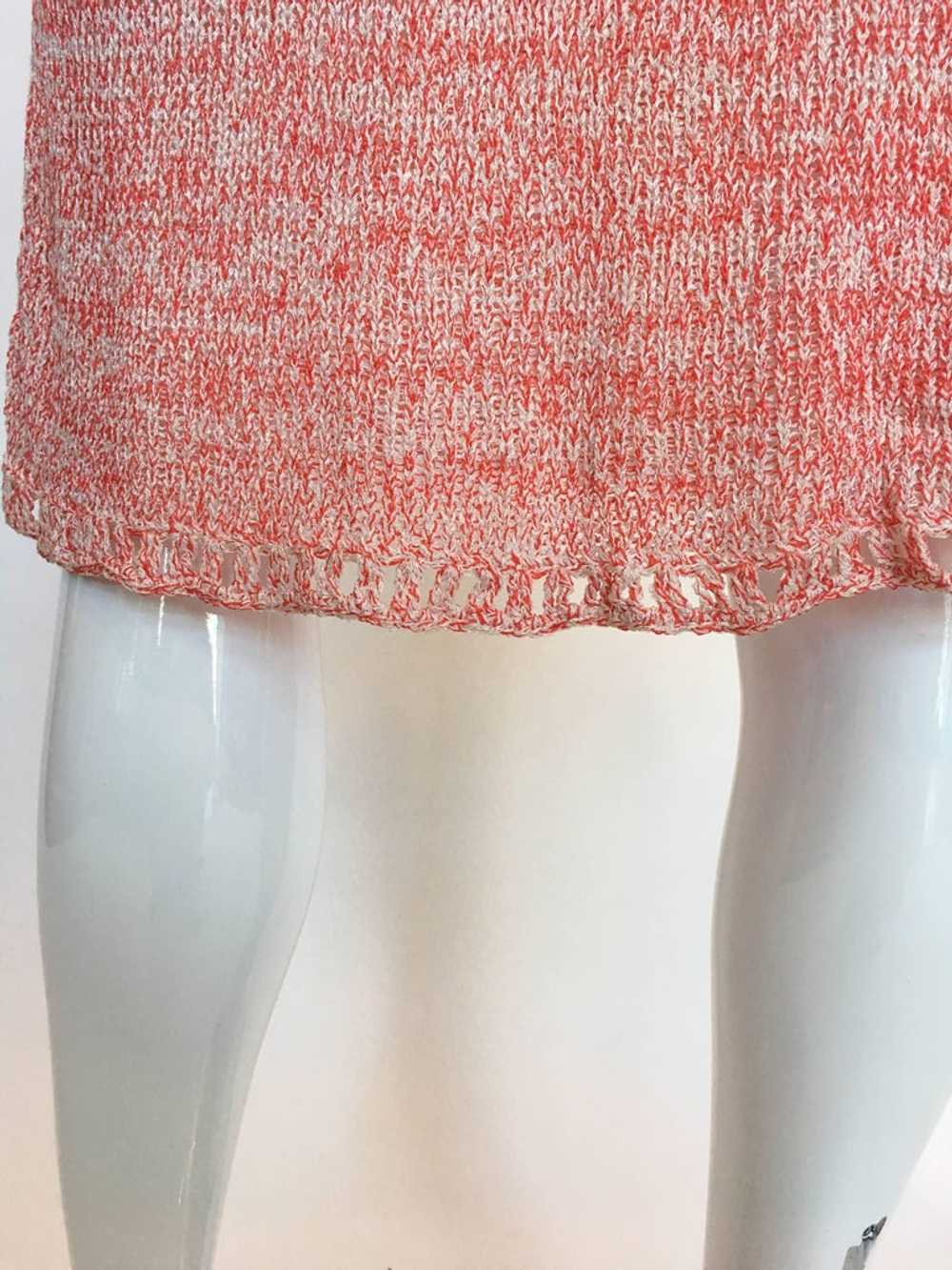 Helga Howie 1970's Knit Space Dye Dress - image 10