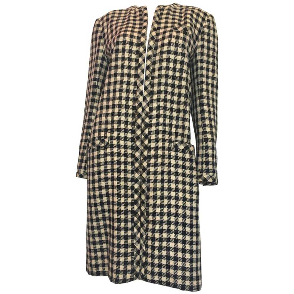 Valentino Boutique 1980's Wool Coat - image 1