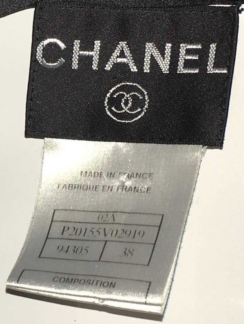 Chanel Black Silk Dress - image 8