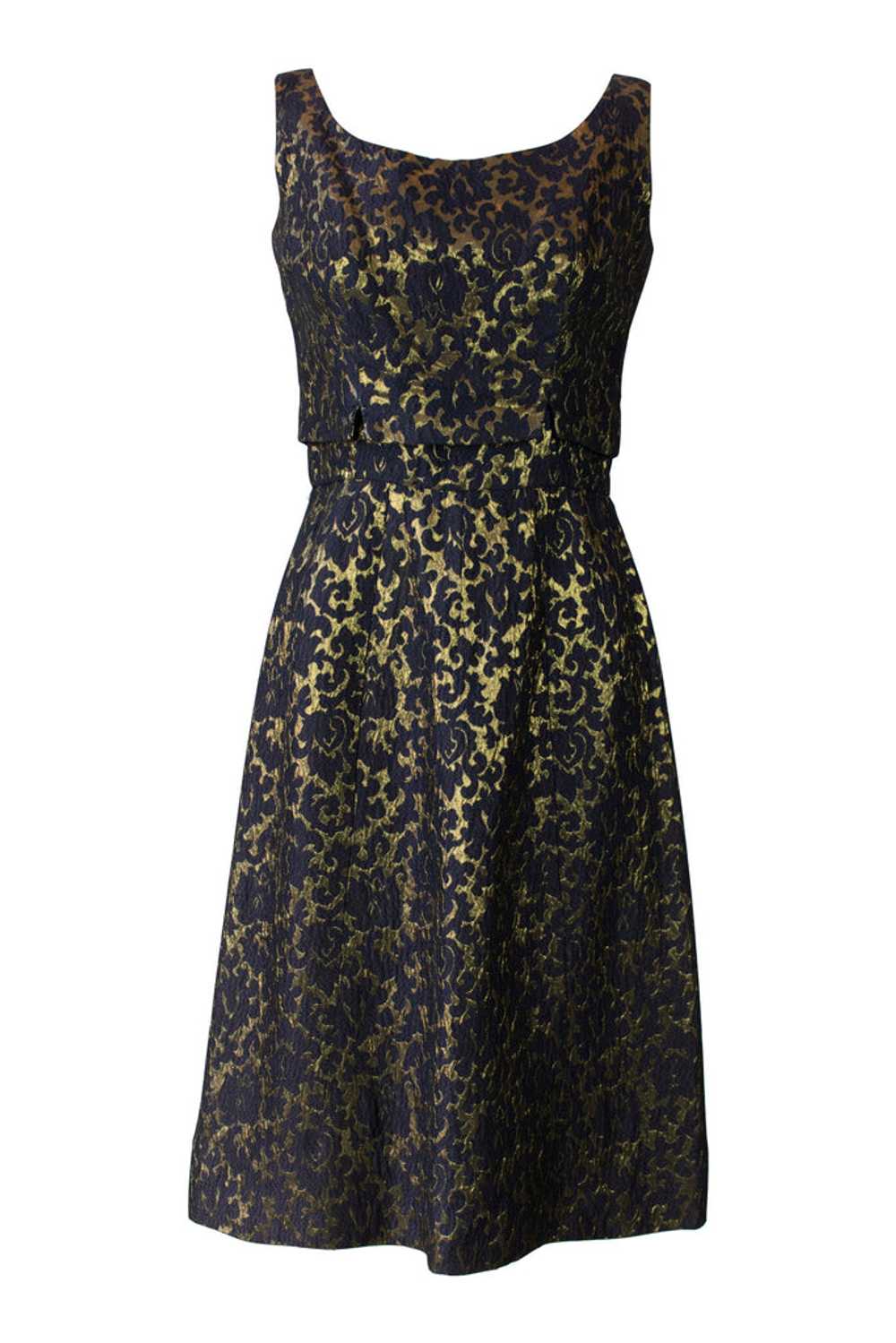 1960's Brocade Dress - image 1