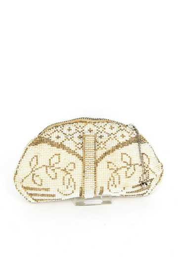 Oval Beaded Evening Bag 1930's - image 1