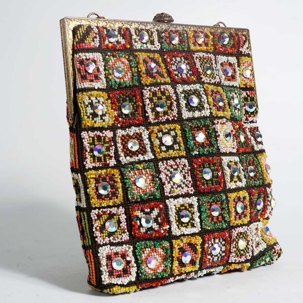 1960's Jeweled & Beaded Bag - image 3