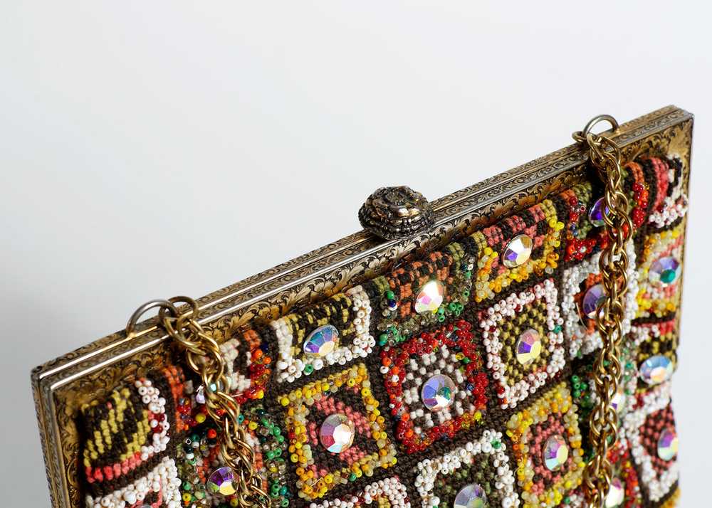1960's Jeweled & Beaded Bag - image 6