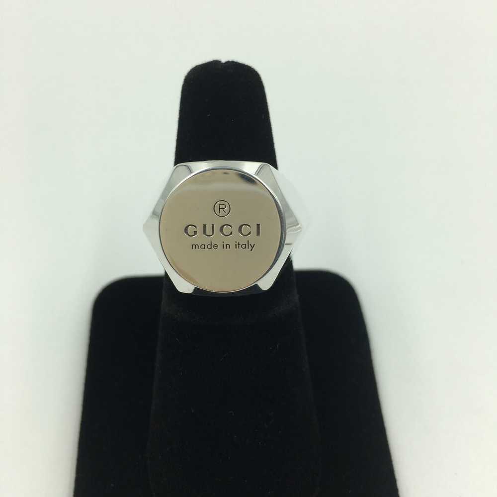 Tom Ford for Gucci Engraved Logo Sterling Silver … - image 2