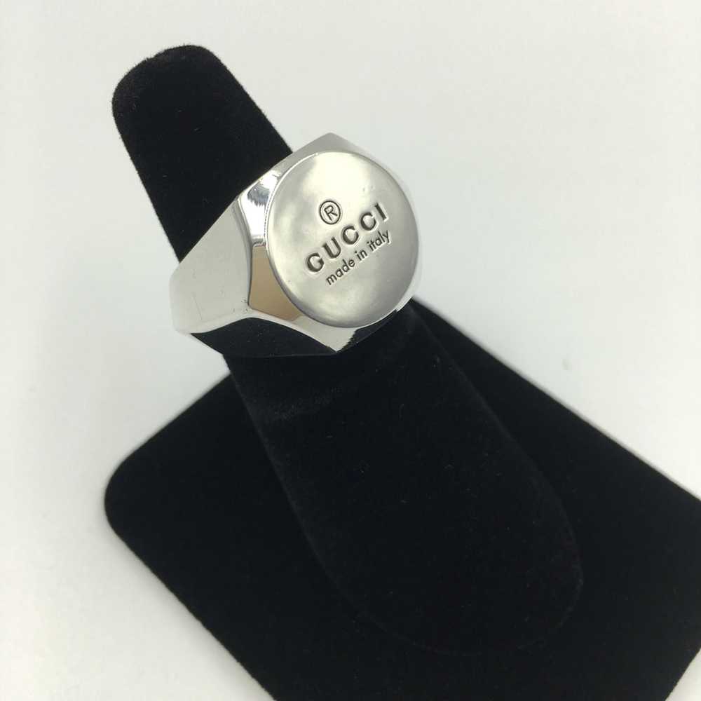 Tom Ford for Gucci Engraved Logo Sterling Silver … - image 3