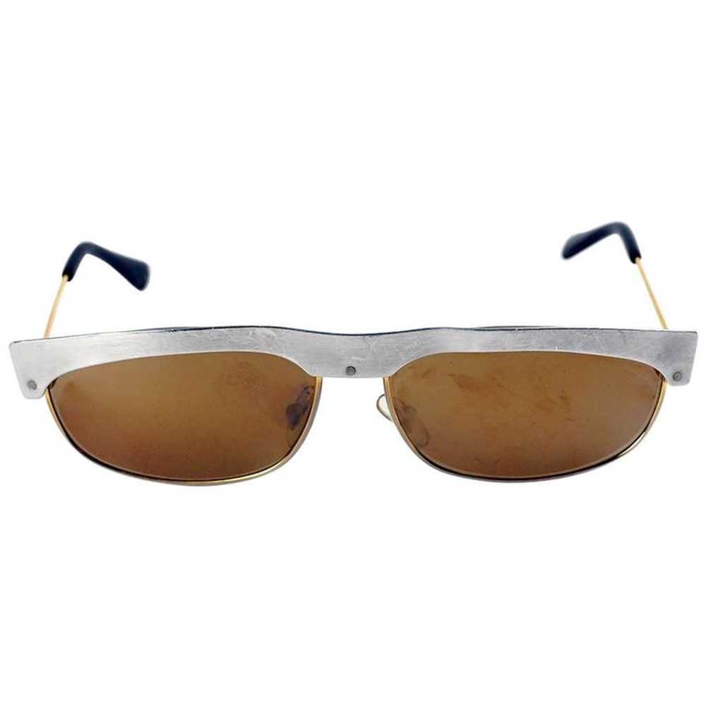 Metal Frame Vintage Sunglasses - image 1