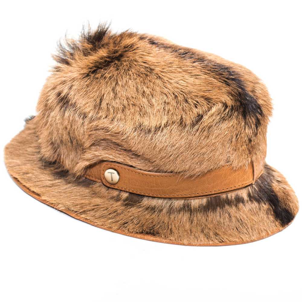 Tod's Goat Fur Bucket Hat - image 2