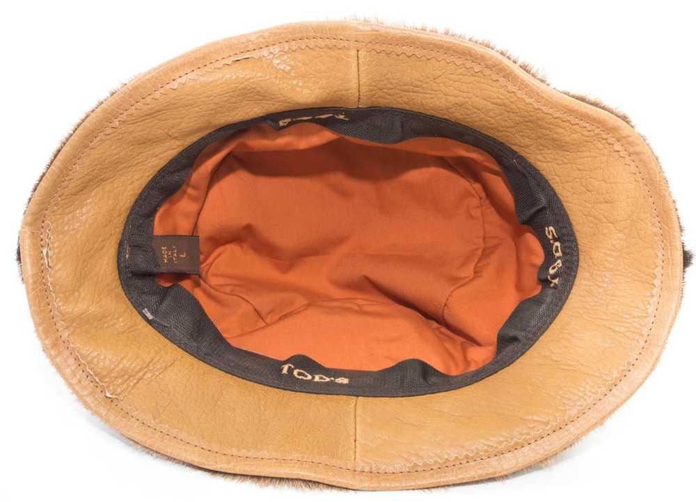 Tod's Goat Fur Bucket Hat - image 3