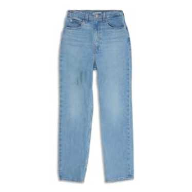 Escada Relaxed High Rise Light Blue Mom Jeans