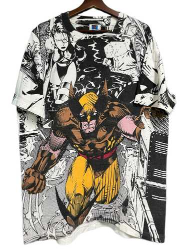 Vintage Wolverine Marvels AOP 90s t shirt