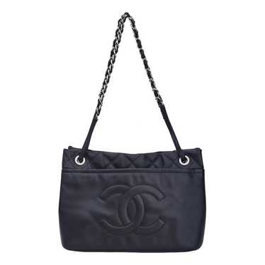 Chanel Classic Cc Shopping leather tote - image 1