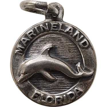 Sterling MARINELAND Vintage Charm - Souvenir of F… - image 1