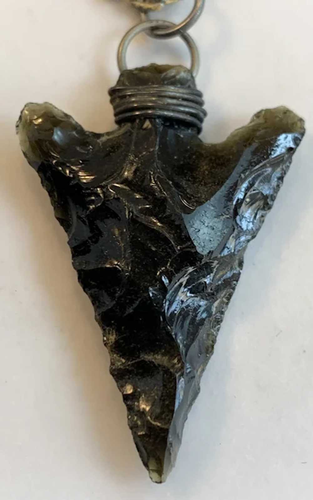 Southwestern Arrowhead Pendant and Chain - image 2