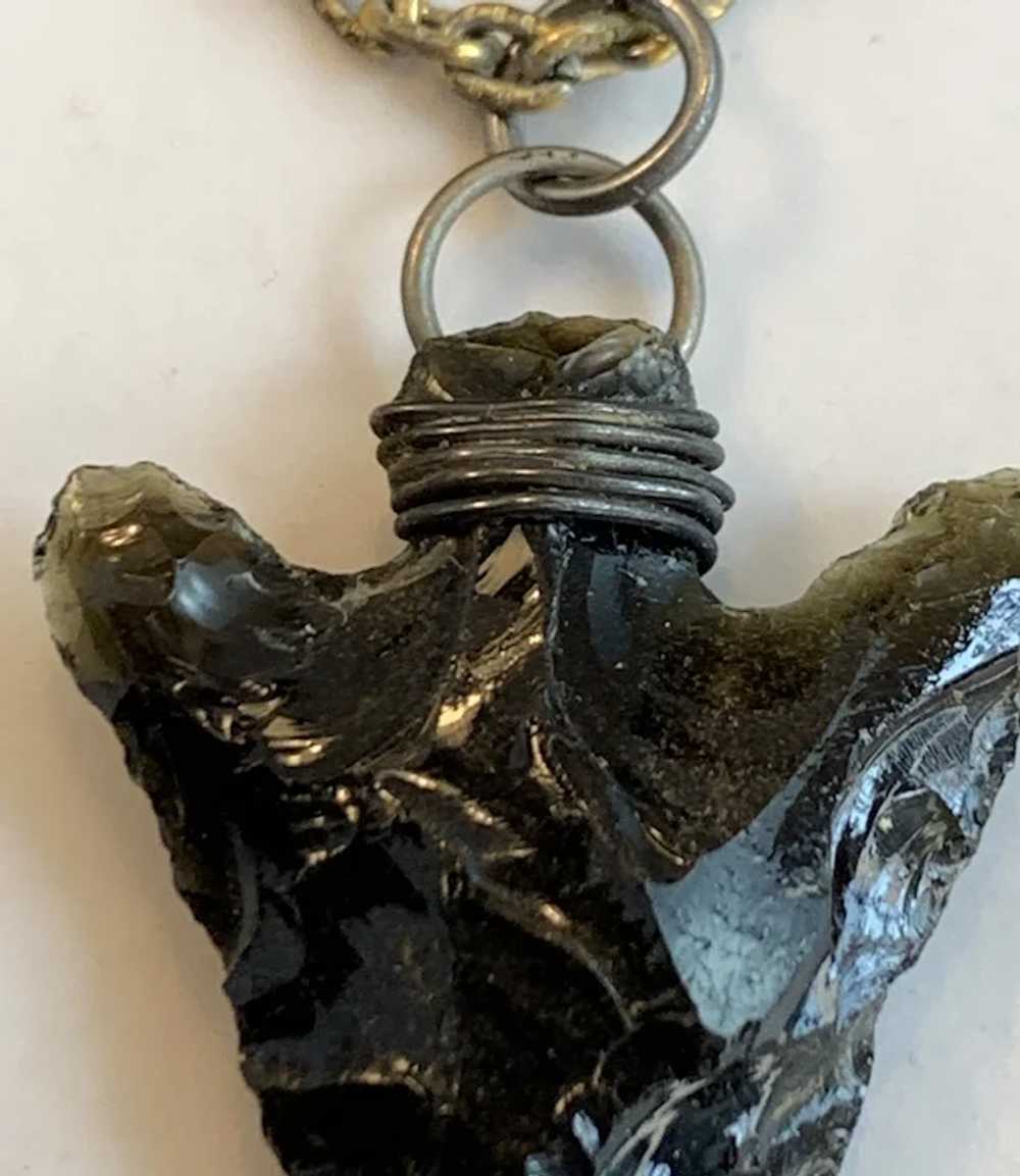 Southwestern Arrowhead Pendant and Chain - image 3