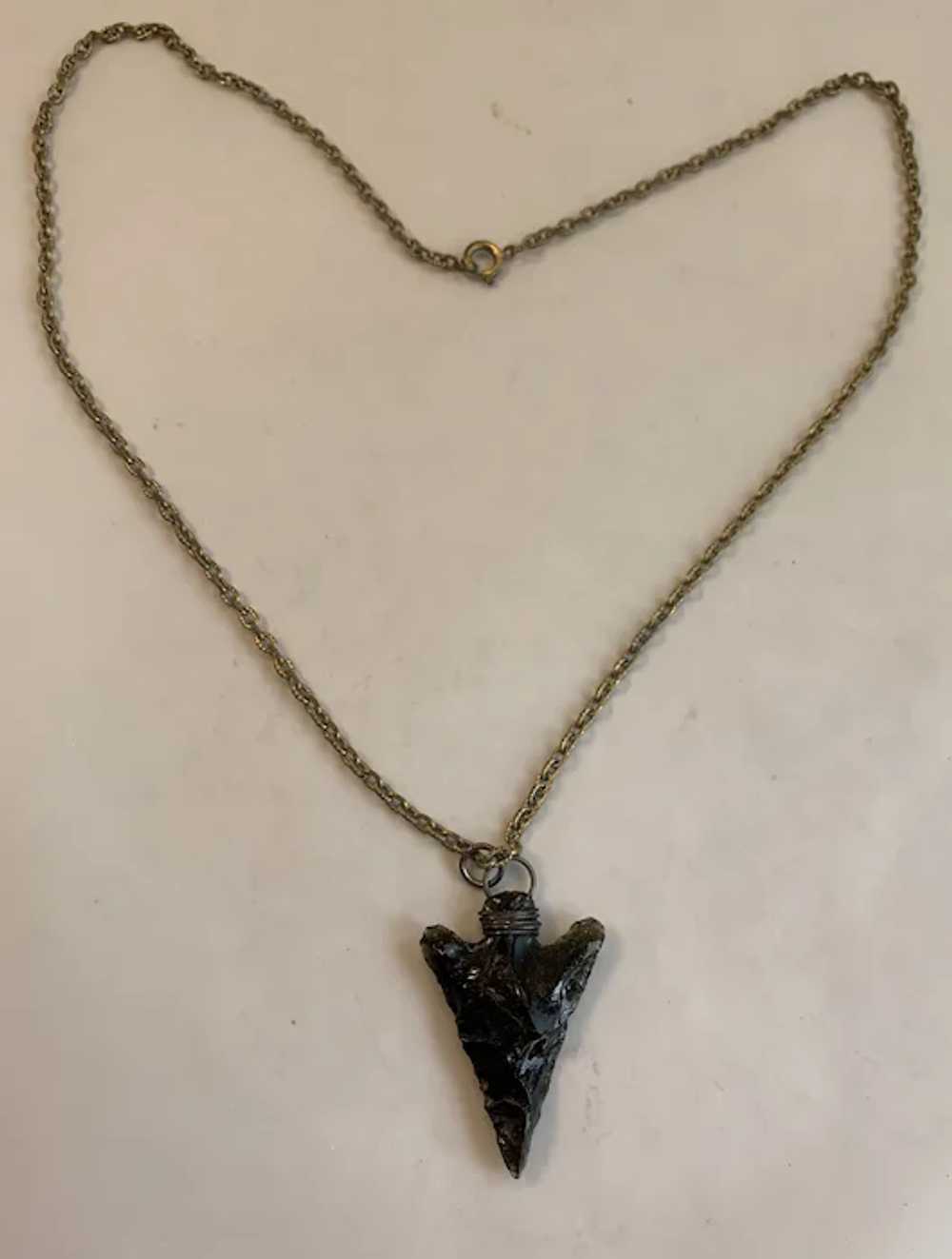 Southwestern Arrowhead Pendant and Chain - image 4