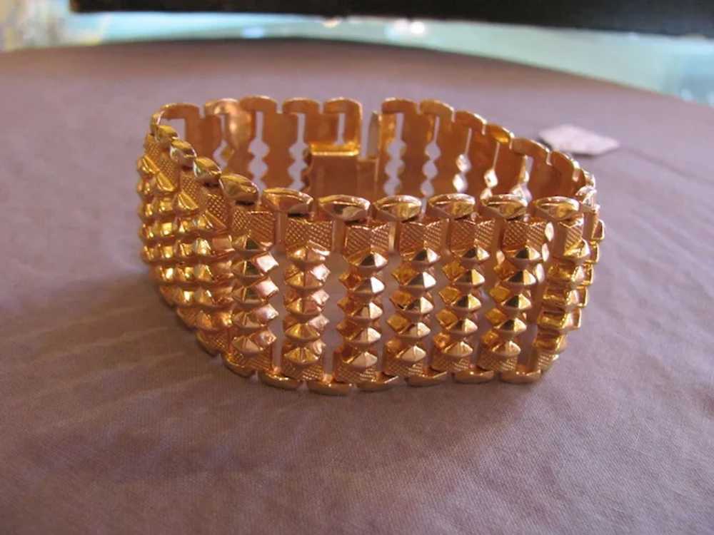Fabulous Vintage Italian 18K Gold Bracelet Circa … - image 6