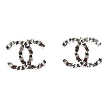 Chanel Silver earrings - image 1
