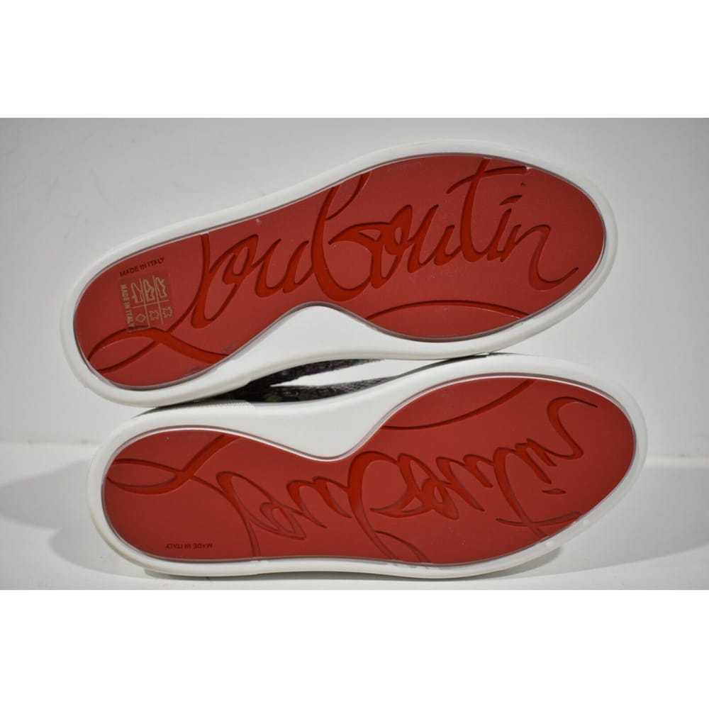 Christian Louboutin Leather trainers - image 4