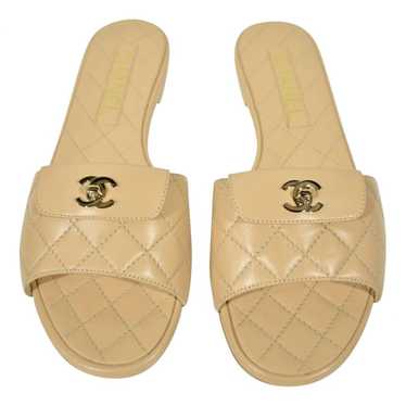 Chanel Leather mules - image 1