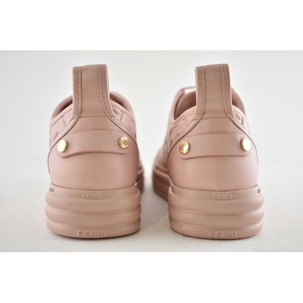 Fendi Leather trainers - image 3