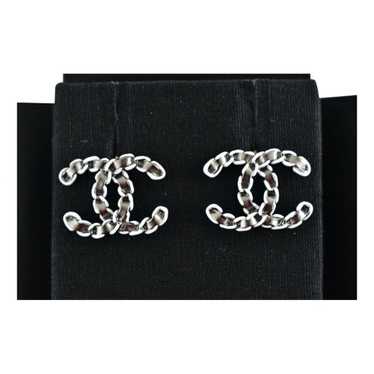 Chanel earrings silver - Gem