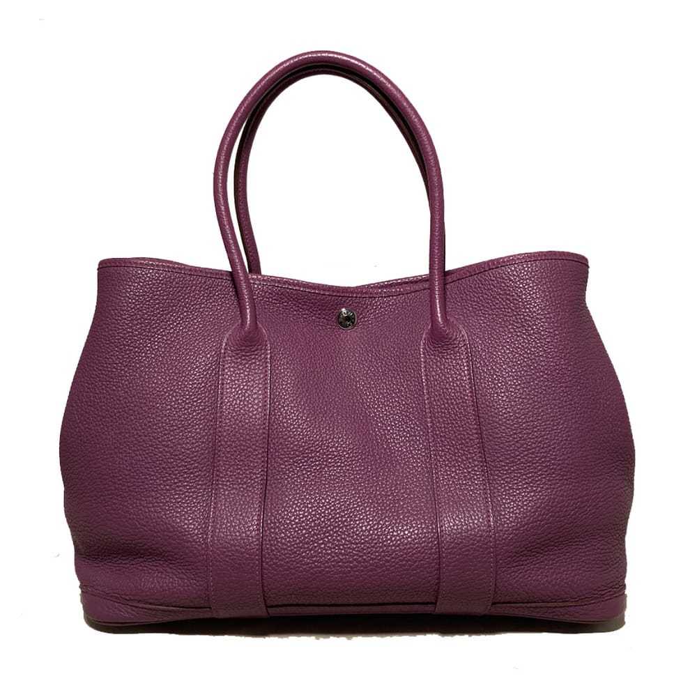 Hermès Garden Party leather tote - image 4