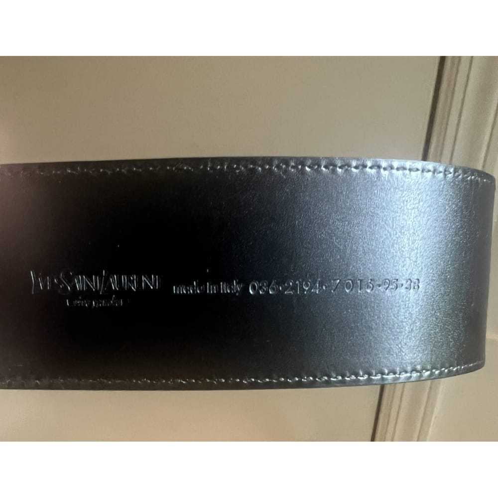 Yves Saint Laurent Patent leather belt - image 7