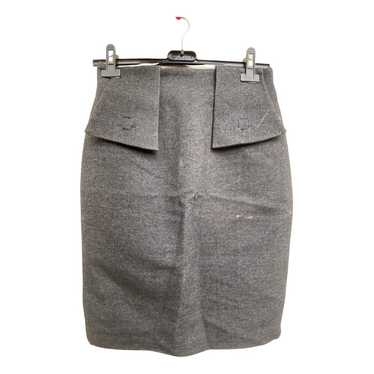 Versace Wool mid-length skirt - image 1