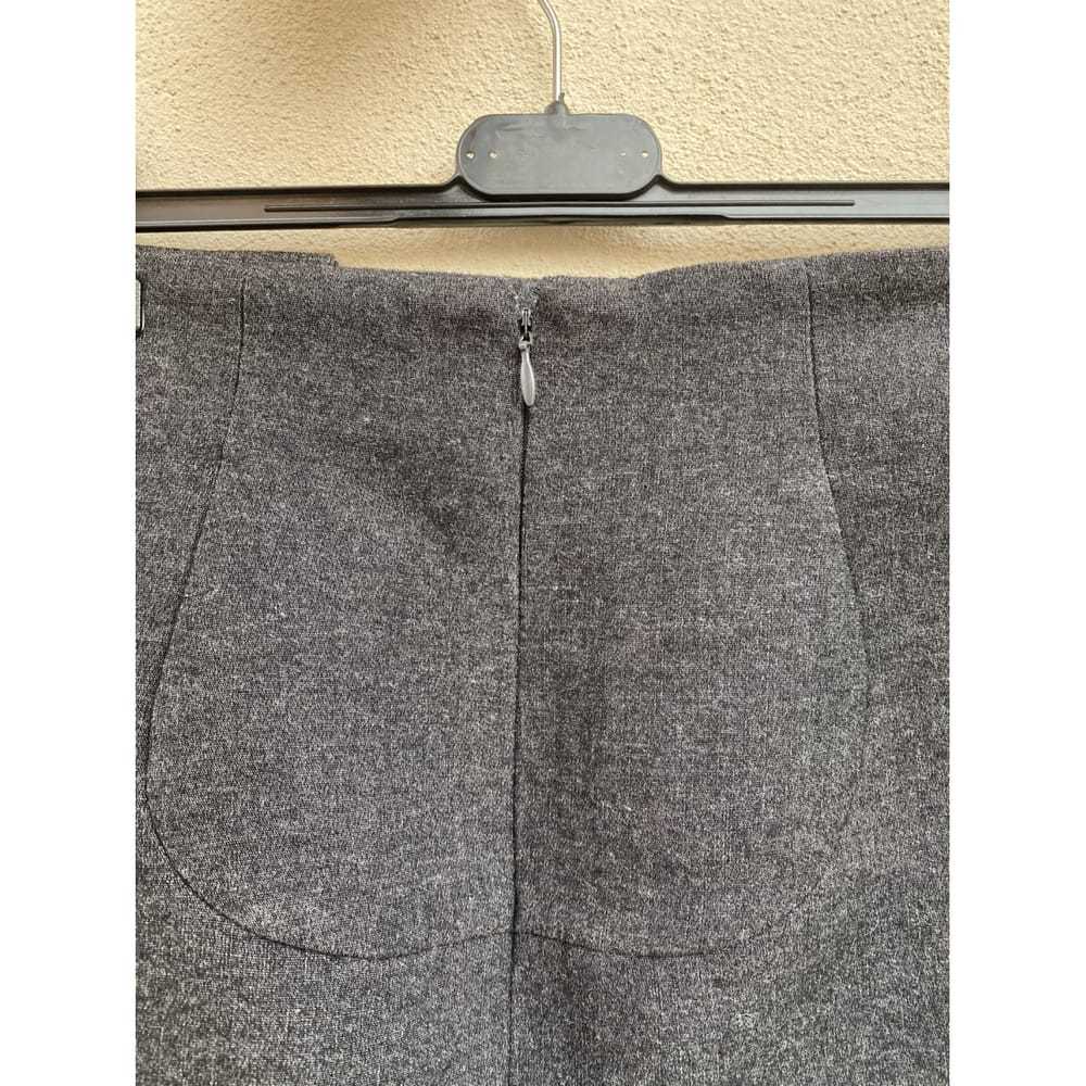 Versace Wool mid-length skirt - image 6