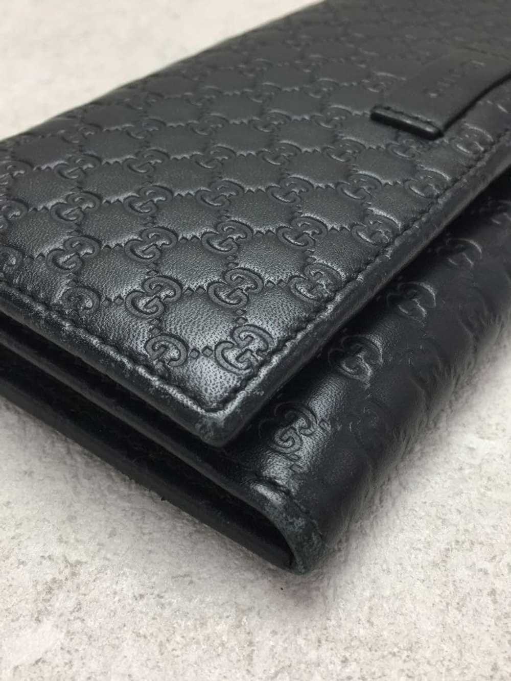 Auth Gucci Fold Purse # 6004 Long Wallet Shima GG… - image 7