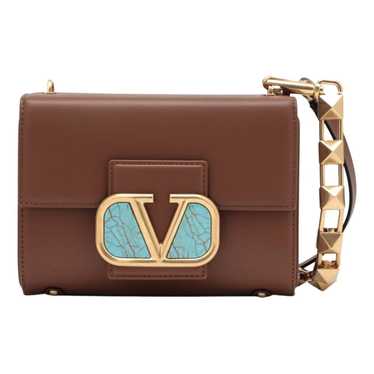 Valentino Garavani Stud Sign leather handbag - image 1