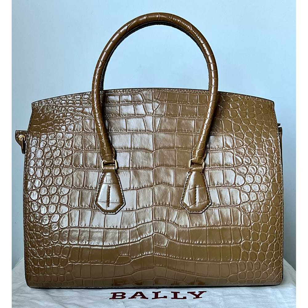 Bally Leather tote - image 5