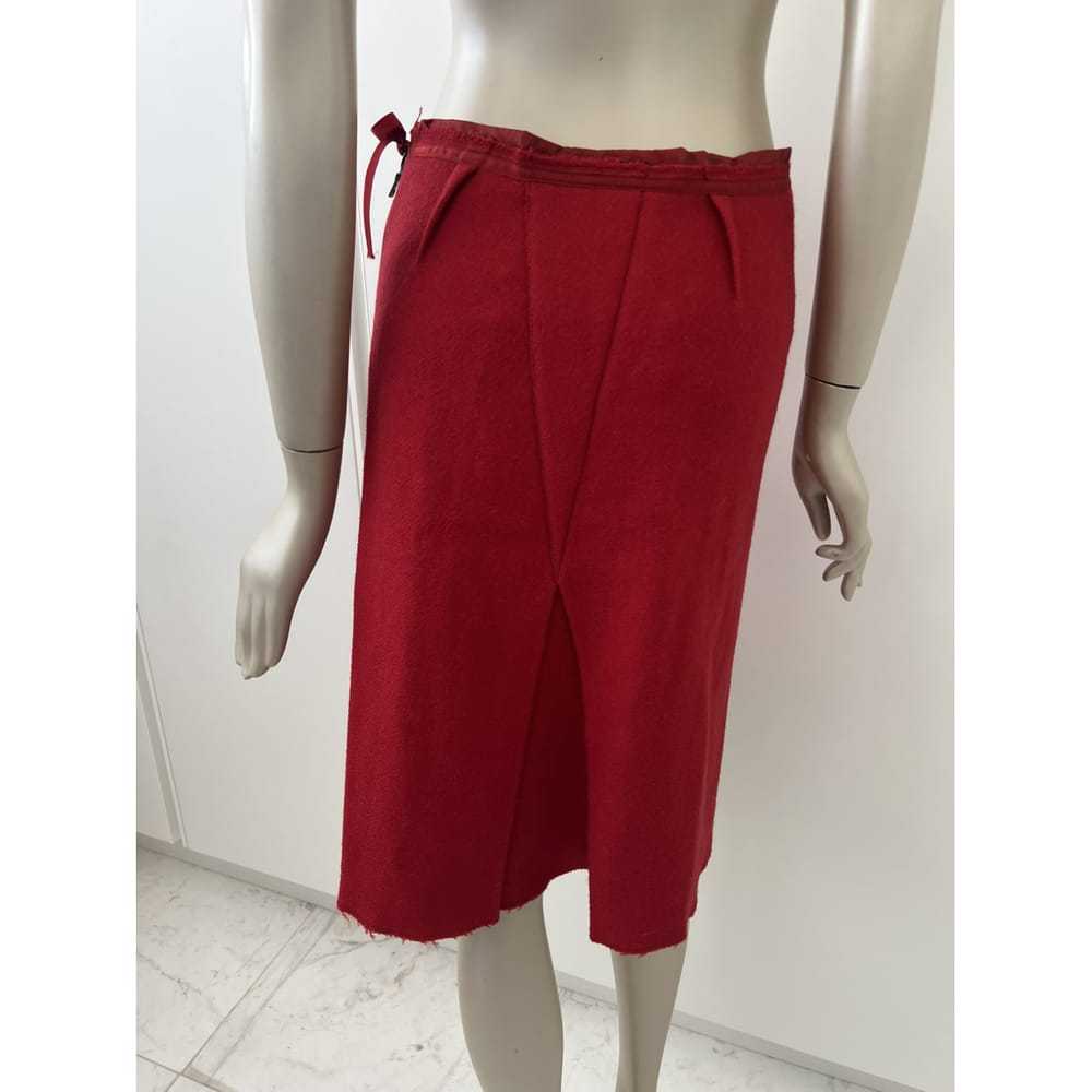 Prada Wool mid-length skirt - image 7