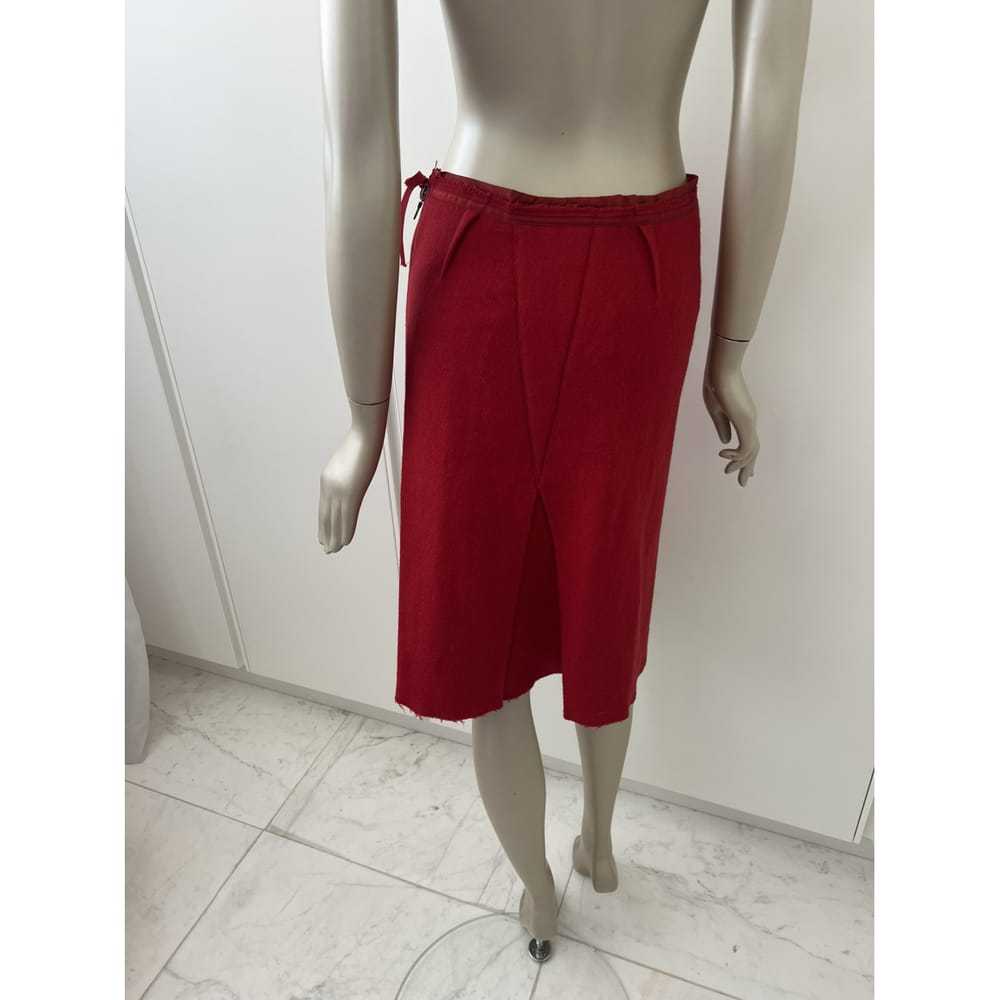 Prada Wool mid-length skirt - image 9