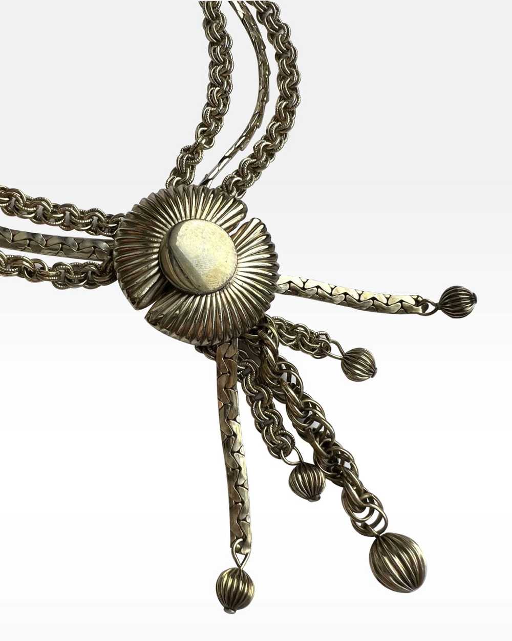Barclay Multi-Chain Tassel Necklace - image 3