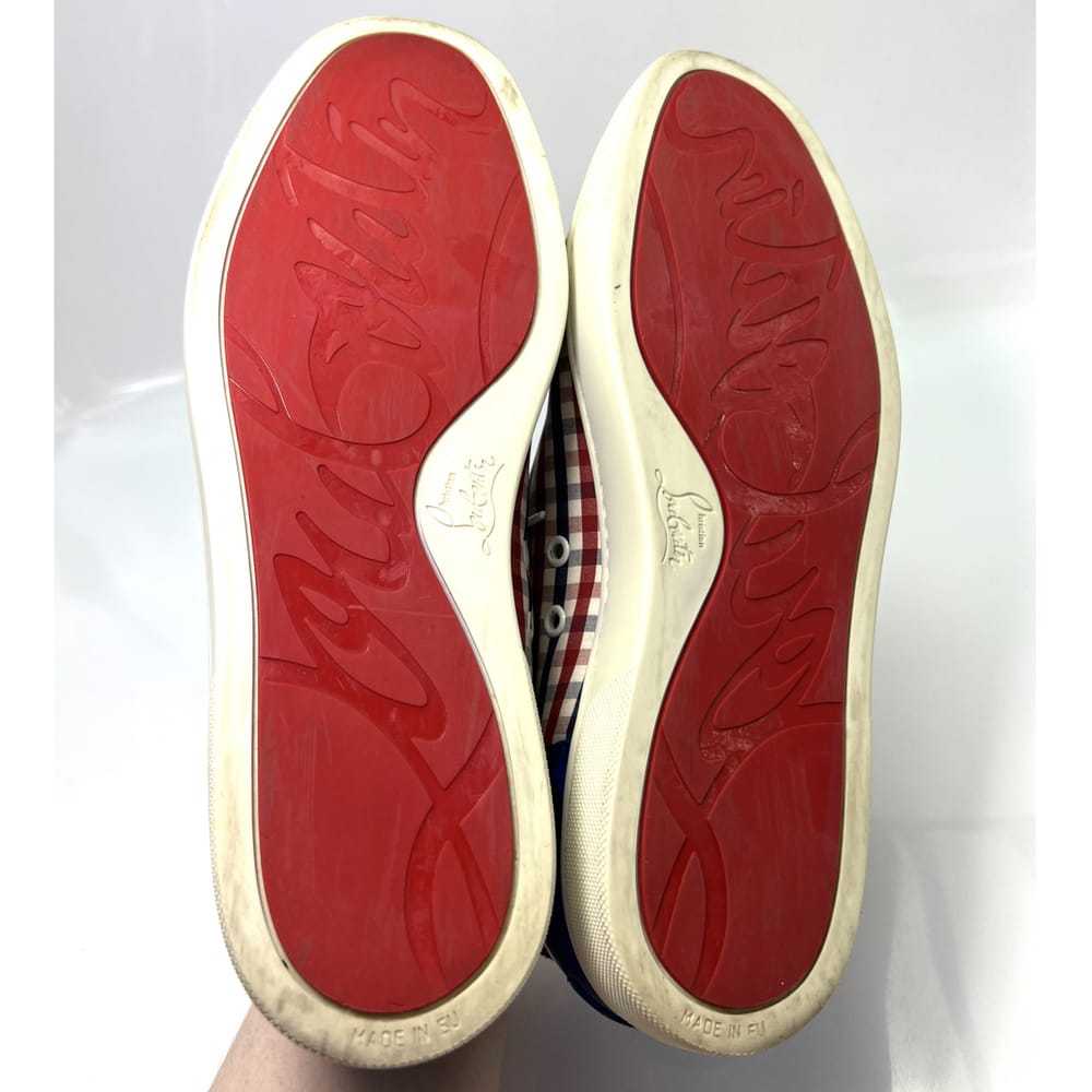 Christian Louboutin Louis cloth low trainers - image 2