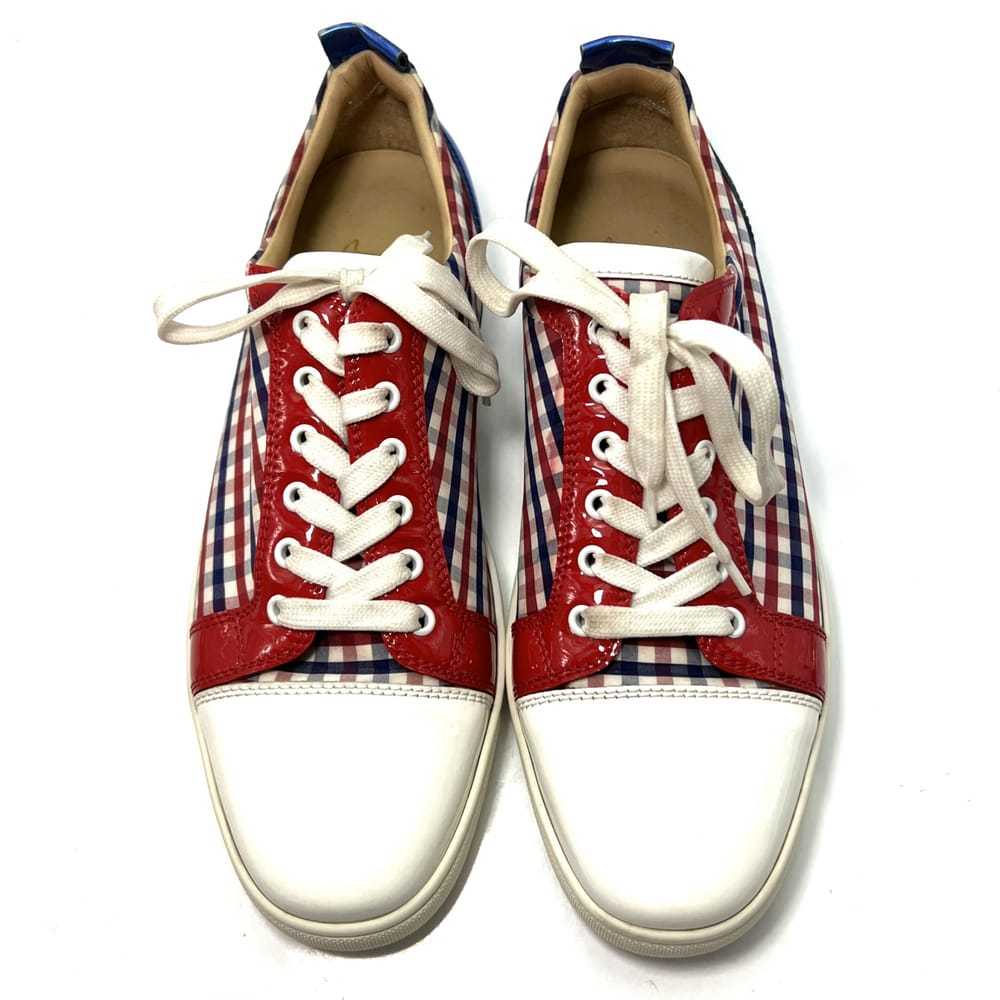 Christian Louboutin Louis cloth low trainers - image 5