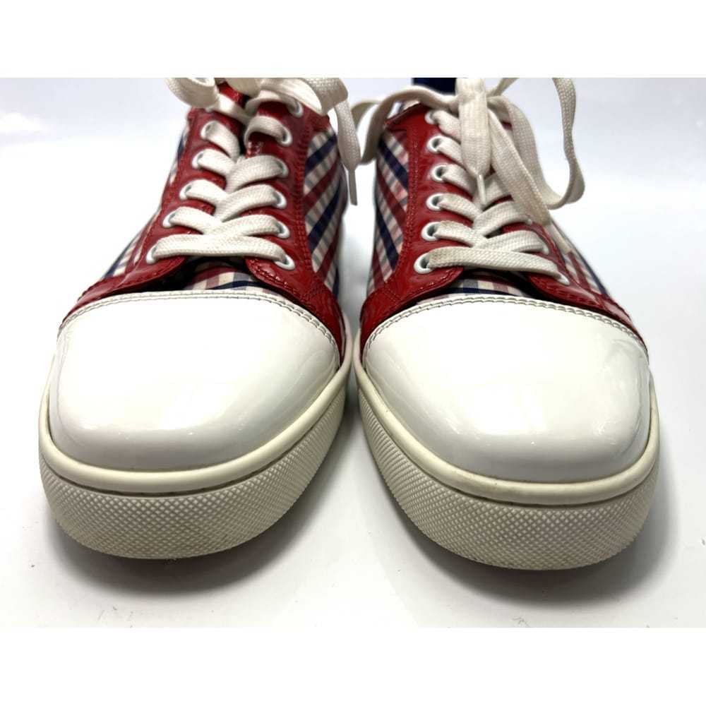 Christian Louboutin Louis cloth low trainers - image 8