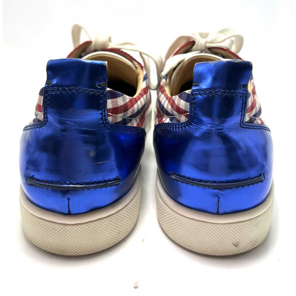 Christian Louboutin Louis cloth low trainers - image 9